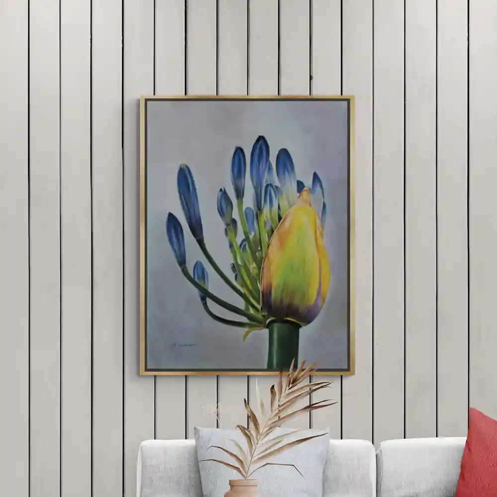 Agapanthus Fine Art Print - Image 4