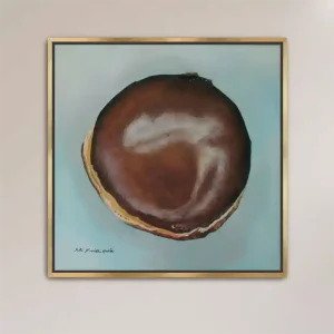 Chocolate Glazed Donut Fine Art Print